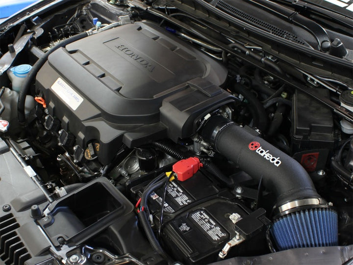 aFe Takeda Intake Stage-2 PRO 5R 13-14 Honda Accord V6-3.5L (Black).