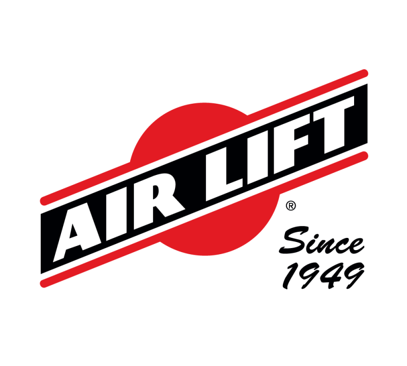 Air Lift 1/8in MNPT x 4AN Swivel Elbow Fitting.