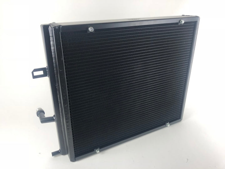 CSF BMW B58/B48 Front Mount Triple-Pass Heat Exchanger w/Rock Guard - Black.