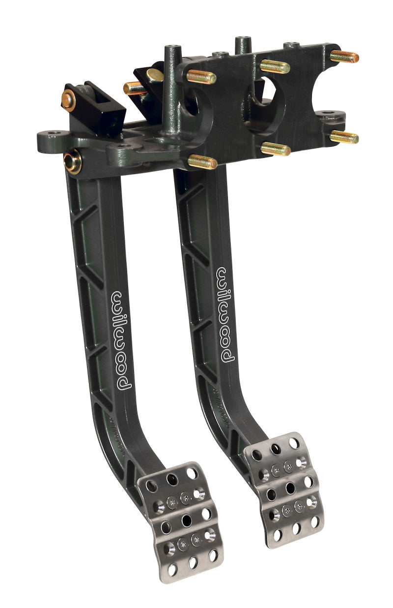 Wilwood Adjustable Dual Pedal - Brake / Clutch - Rev. Swing Mount - 6.25:1.