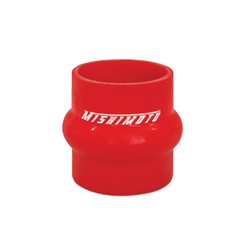 Mishimoto 2.5in Red Hump Hose Coupler.