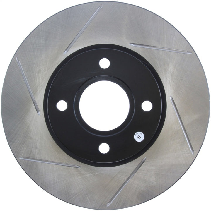 StopTech 2014 Ford Fiesta Right Front Disc Slotted Brake Rotor.