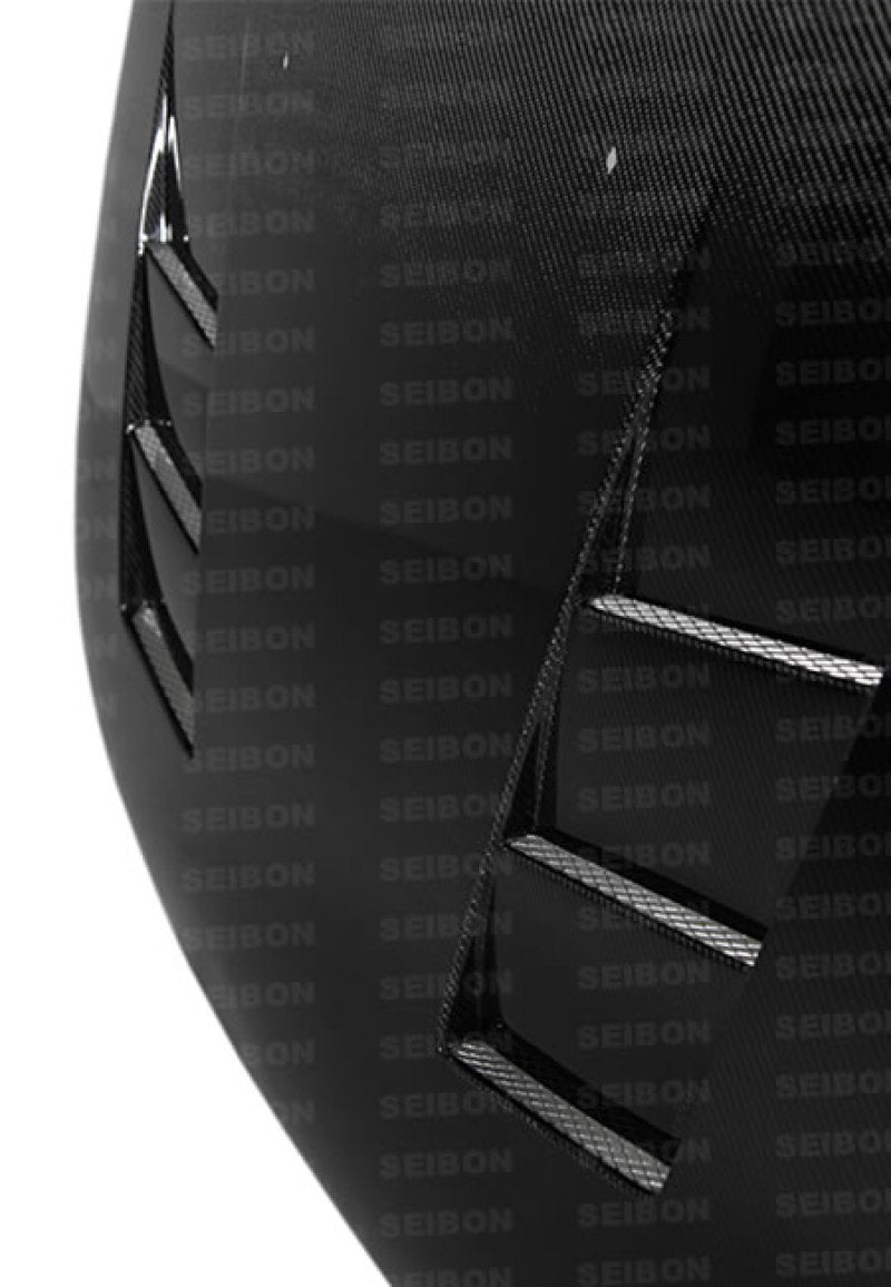 Seibon 92-95 Honda Civic 2DR/3DR TS-Style Carbon Fiber Hood.