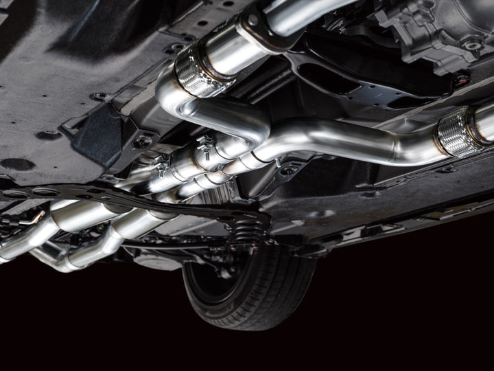 AWE 2023 Nissan Z RZ34 RWD Track Edition Catback Exhaust System w/ Diamond Black Tips