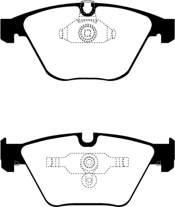 EBC 08-10 BMW M3 4.0 (E90) Redstuff Front Brake Pads.