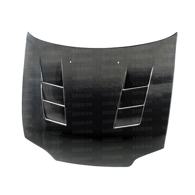 Seibon 92-95 Honda Civic 2DR/3DR TS-Style Carbon Fiber Hood.