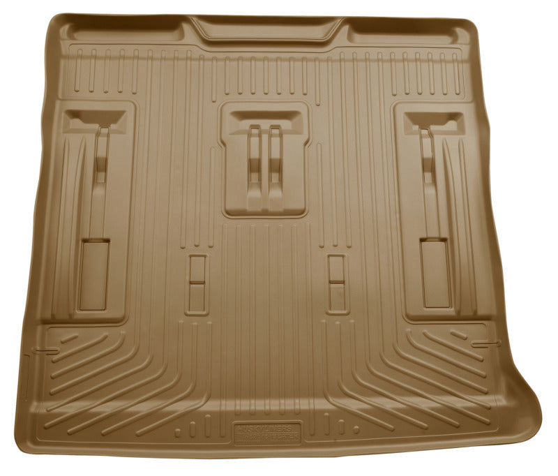 Husky Liners 07-13 GM Escalade/Suburban/Yukon WeatherBeater Tan Rear Cargo Liners.