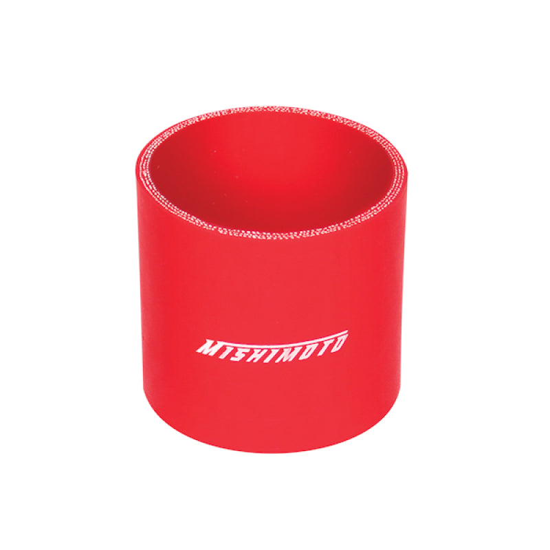 Mishimoto 2.5 Inch Red Straight Coupler.
