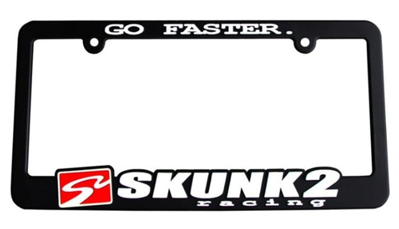Skunk2 Go Faster License Plate Frame.