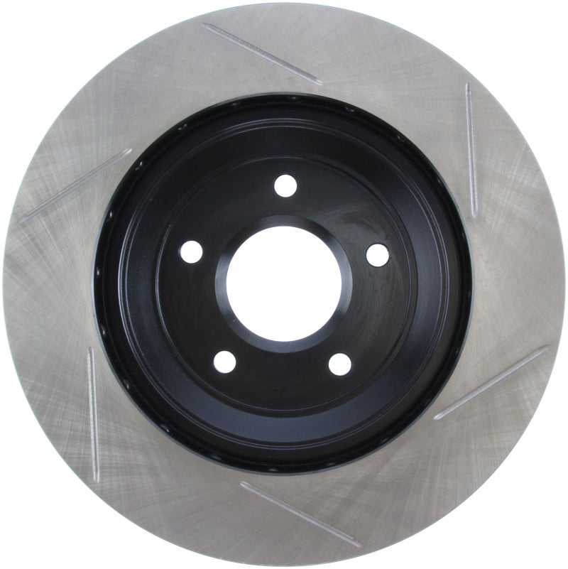 StopTech Power Slot 97-04 Chevy Corvette / 04 & 08 Cadillac XLR/XLR-V Front Right Slotted Rotor.