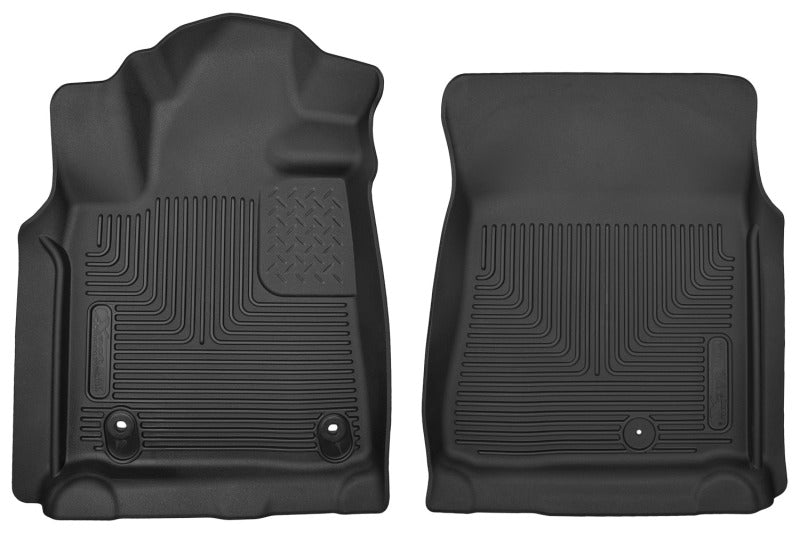 Husky Liners 12-14 Toyota Tundra Pickup(Crew / Ext / Std Cab) X-Act Contour Black Front Floor Liners.