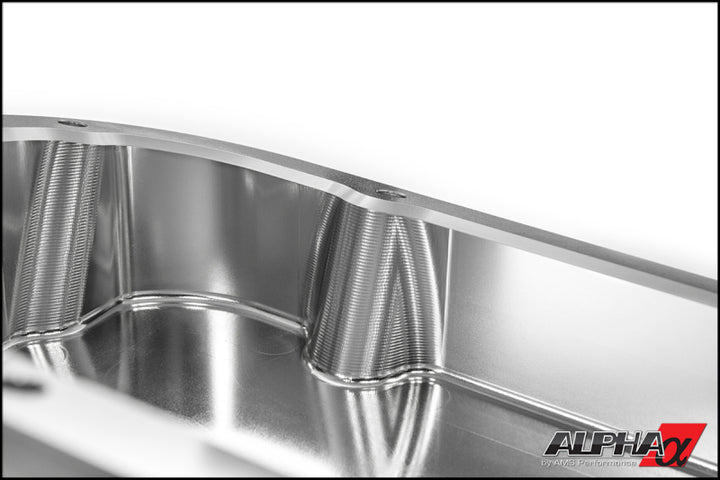 AMS Performance 09-11 Nissan GT-R (CBA) / 2012+ Nissan GT-R (DBA) Alpha CNC Billet VR38 Oil Pan.