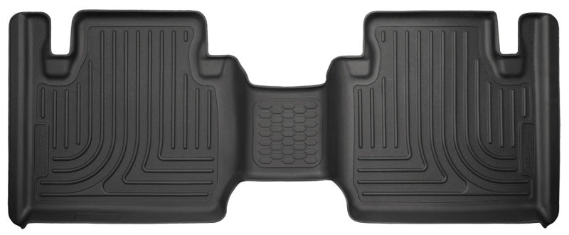 Husky Liners 12-15 Toyota Tacoma Extended Cab WeatherBeater Second Row Black Floor Liners.