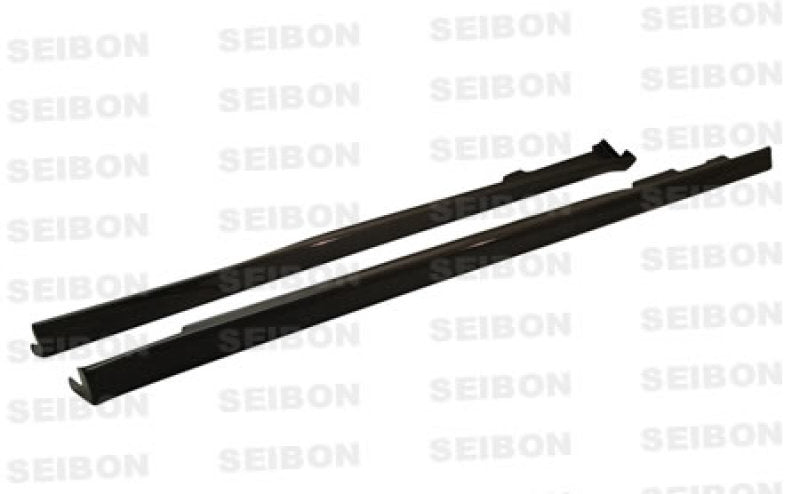 Seibon 96-00 Honda Civic 2DR/HB TR Style Carbon Fiber Side Skirts.