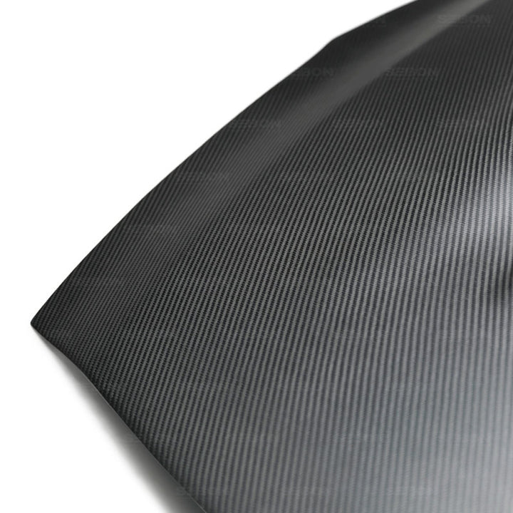 Seibon 09-10 Nissan Skyline R35 GT-R VSII-Dry Carbon Fiber Hood.