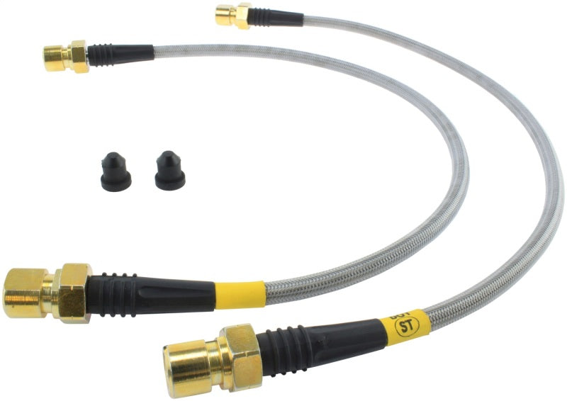 StopTech 02-17 Mercedes Benz G500/G55 AMG/G550 Stainless Steel Brake Line Kit - Front.