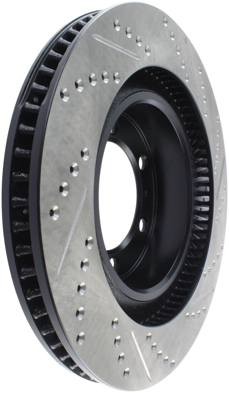 StopTech Slotted & Drilled Sport Brake Rotor.