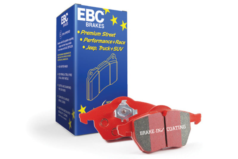 EBC 10-15 Honda CR-Z 1.5LL Hybrid Redstuff Front Brake Pads.