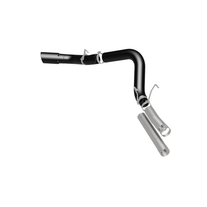 MagnaFlow 07-10 Dodge 2500/3500 409 SS DPF Back 5in Single Exit Exhaust- Black.