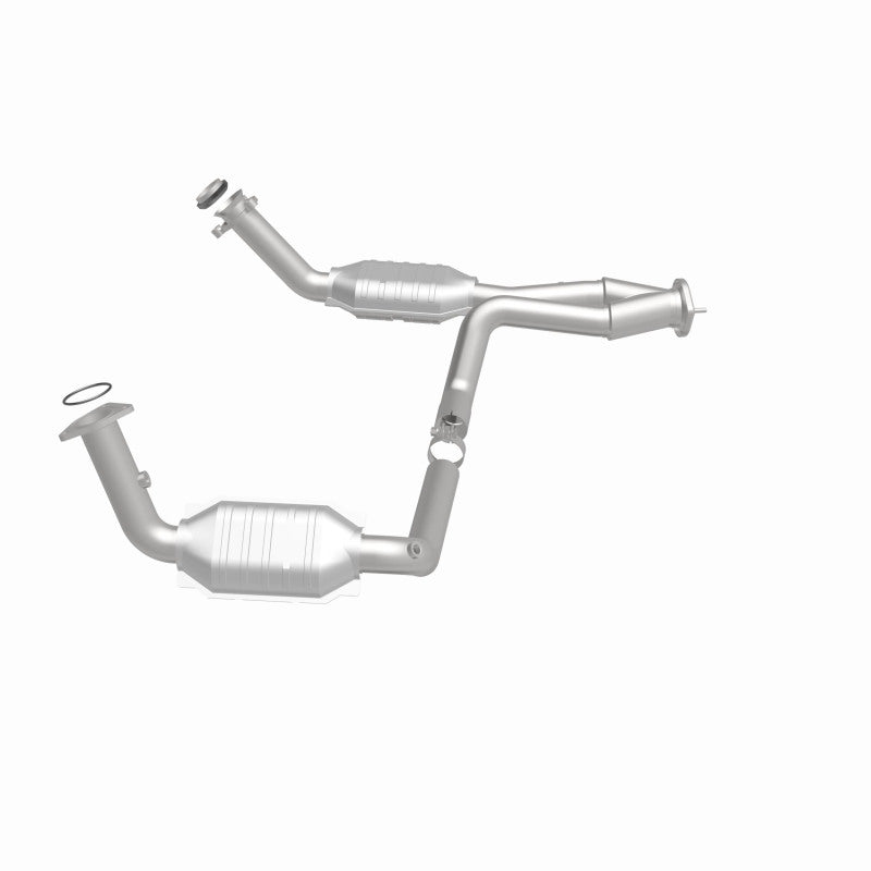 MagnaFlow Conv DF 02-06 Cadillac Escalade / 02-06 Chevy Avalanche 5.3L Dual Conv Y-Pipe Assembly 2WD.