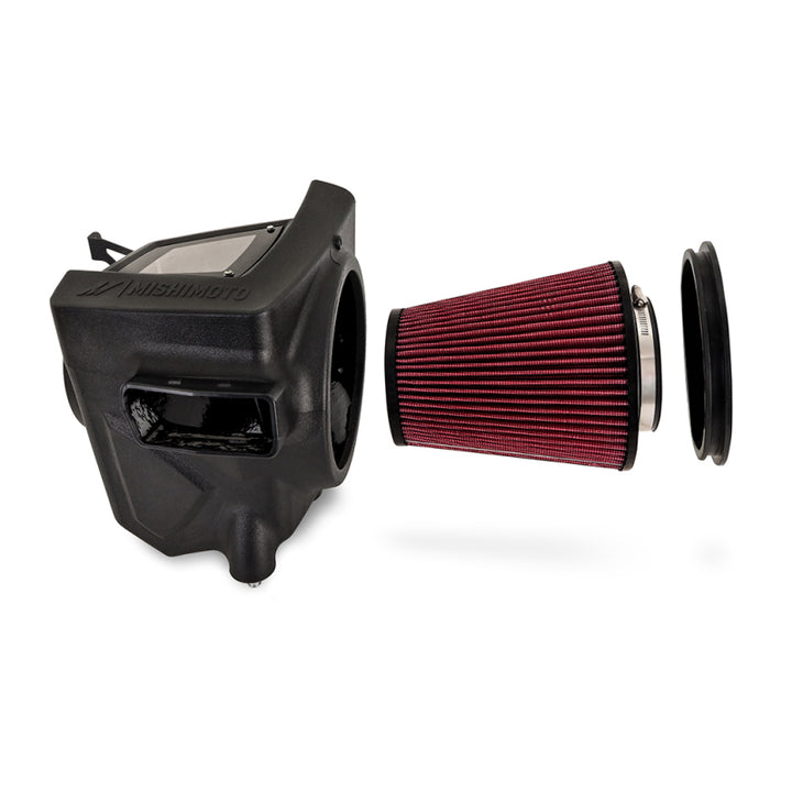 Mishimoto 2021+ Ford Bronco 2.7L Performance Air Intake w/ Dry Washable Filter.