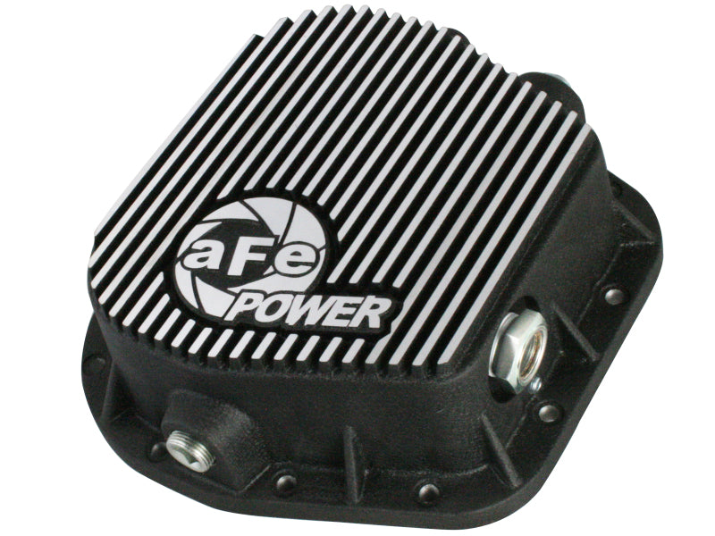 aFe Power Rear Differential Cover (Machined) 12 Bolt 9.75in 11-13 Ford F-150 EcoBoost V6 3.5L (TT).
