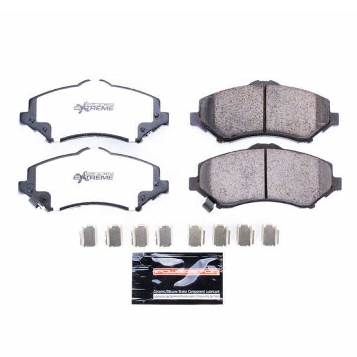 Power Stop 08-16 Chrysler Town & Country Front Z36 Truck & Tow Brake Pads w/Hardware.