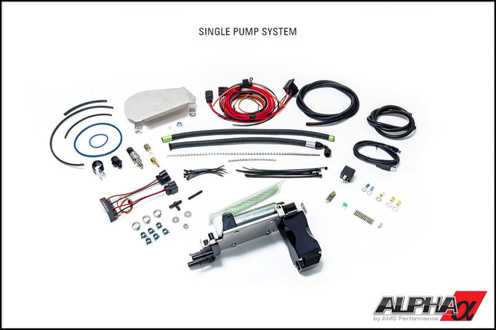 AMS Performance 2009+ Nissan GT-R R35 Omega Fuel System - Single Pump.