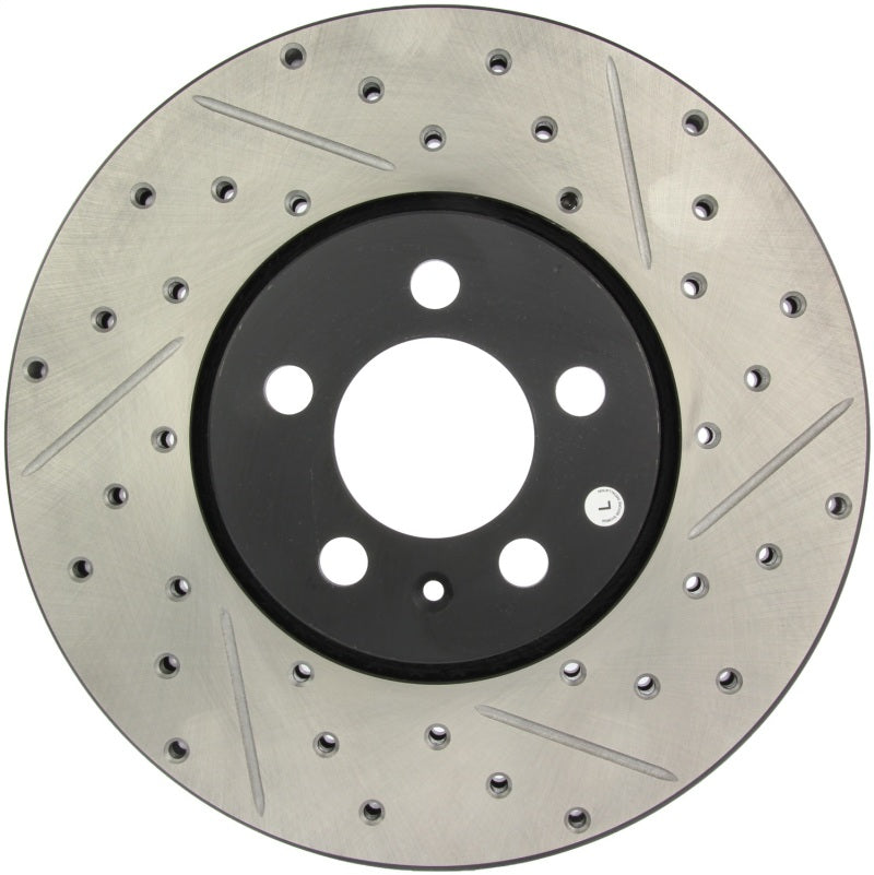StopTech Slotted & Drilled Sport Brake Rotor.
