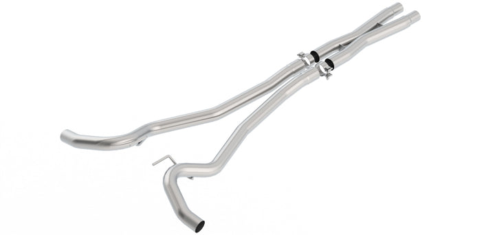 Borla 15-19 Ford Mustang GT Convertible 5.0L AT/MT RWD 2DR 2.5IN X-Pipe & Mid-Pipes.