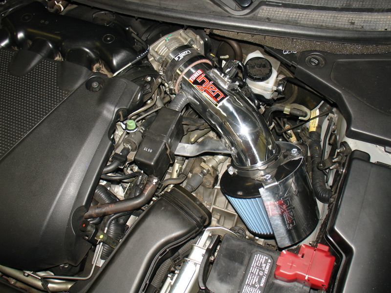 Injen 09-12 Maxima V6 3.5L Black Short Ram Intake w/ MR Tech/Air Fusion/Heat Shield w/ Brackets.