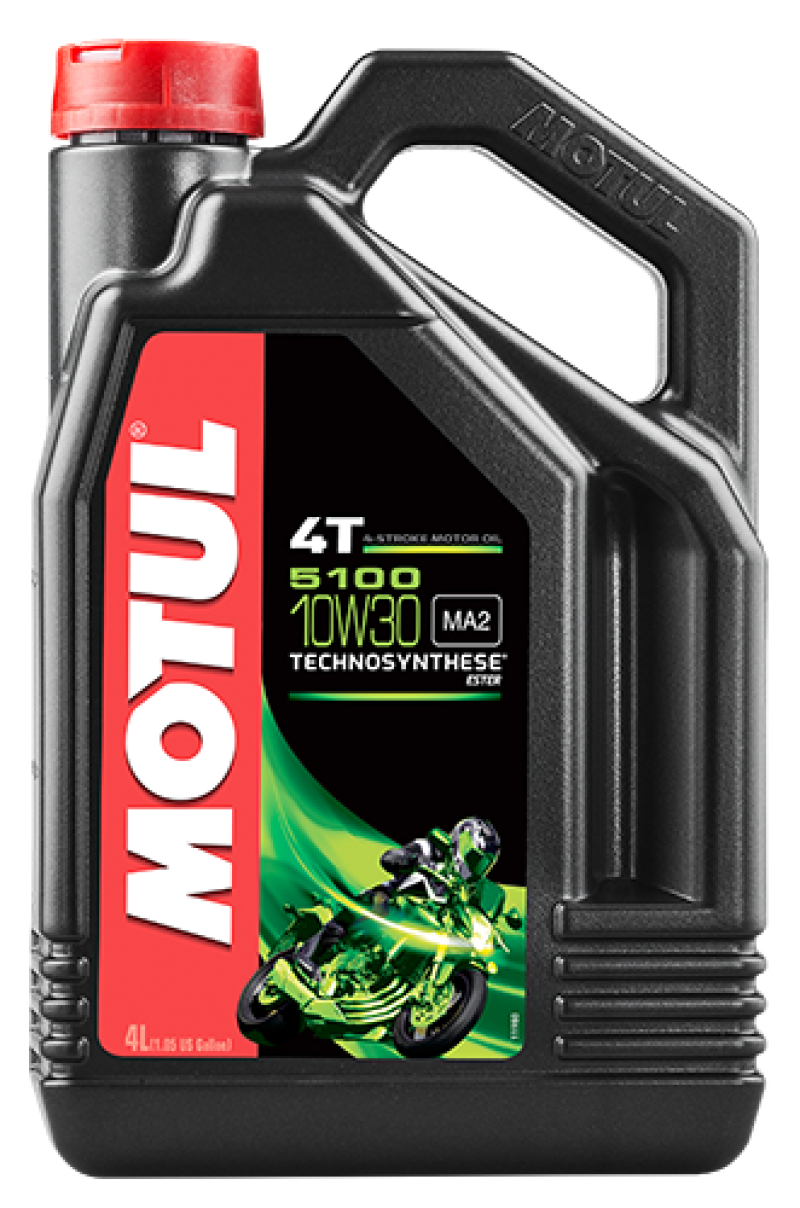 Motul 4L 5100 4-Stroke Engine Oil 10W30 4T.