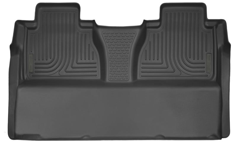 Husky Liners 14-16 Toyota Tundra CrewMax Cab Pickup X-Act Contour Black 2nd Seat Floor Liner.