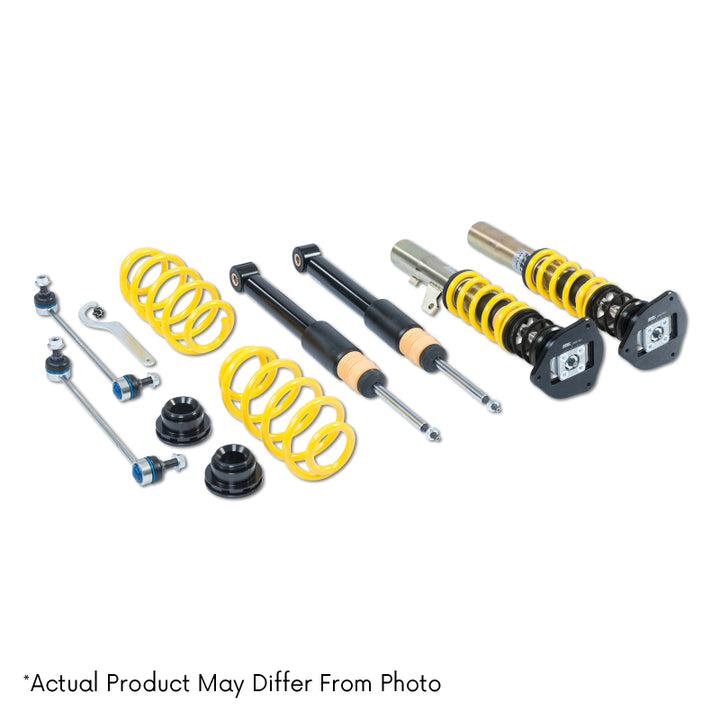 ST XTA Height/Rebound Adjustable Coilovers 18+ Ford Mustang (S-550) w/ Top Mounts / Elect. Dampers.