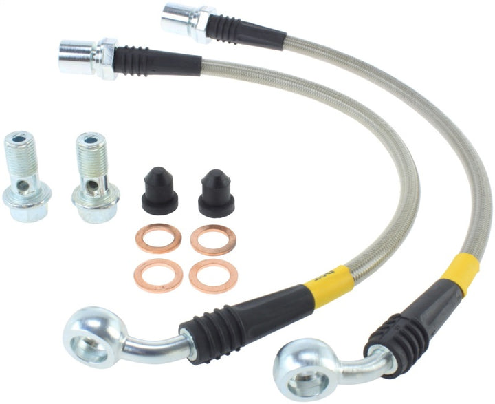 StopTech Stainless Steel Rear Brake lines for 93-98 Supra.