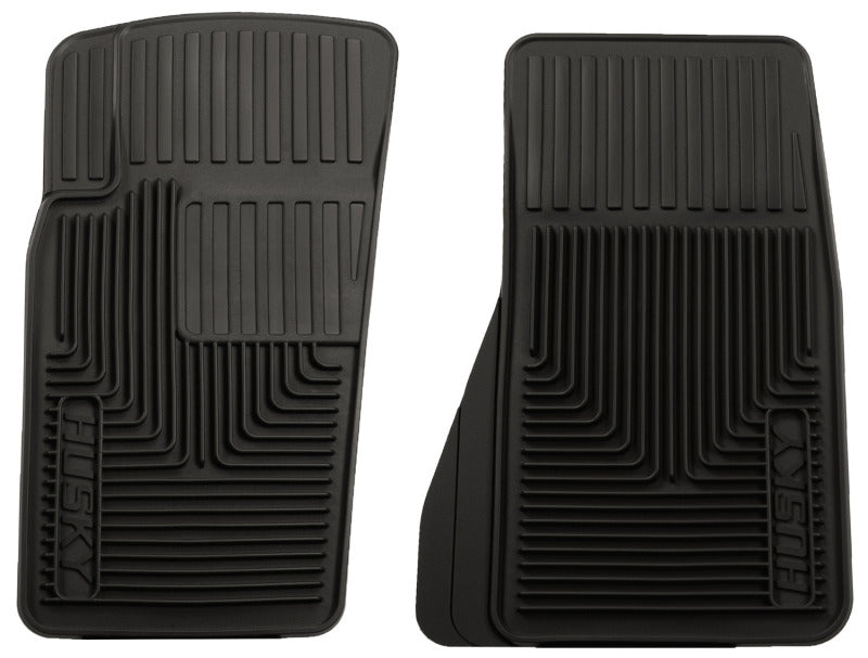 Husky Liners 07-11 Jeep Wrangler (Base/Unlimited)/02-07 Liberty Heavy Duty Black Front Floor Mats.