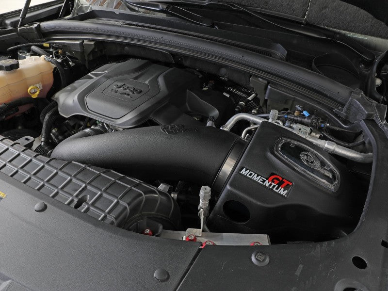 aFe 21-22 Jeep Grand Cherokee L (WL) HEMI V8 5.7L Momentum GT Cold Air Intake System w/Pro 5R Filter.