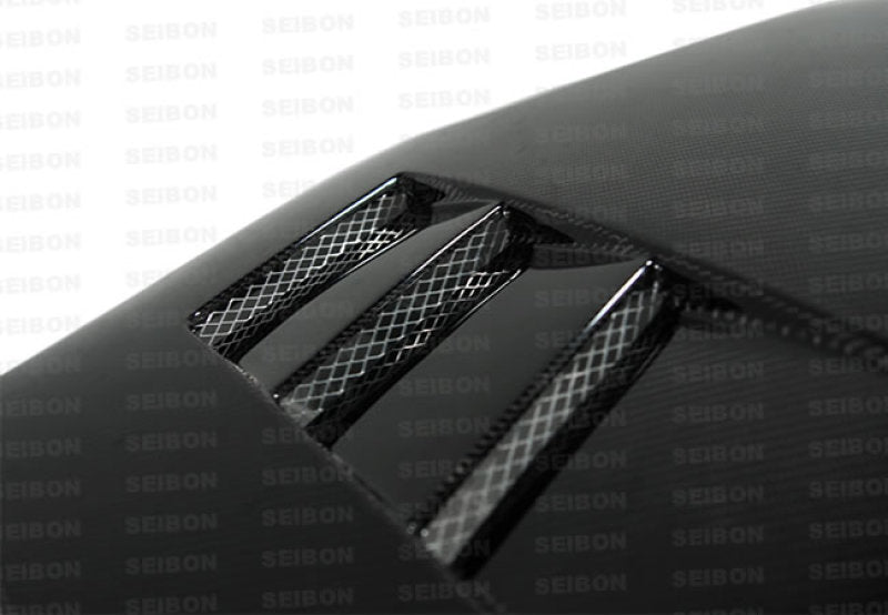 Seibon 03-05 Dodge SRT-4 TS Style Carbon Fiber Hood.