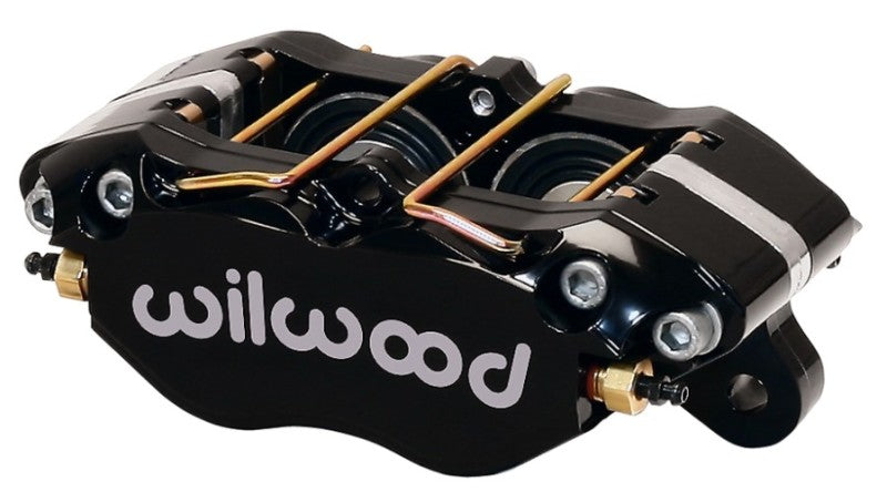 Wilwood Caliper-Dynapro Dust-Boot 5.25in Mount - Blk 1.75in Pistons 1.00in Disc.