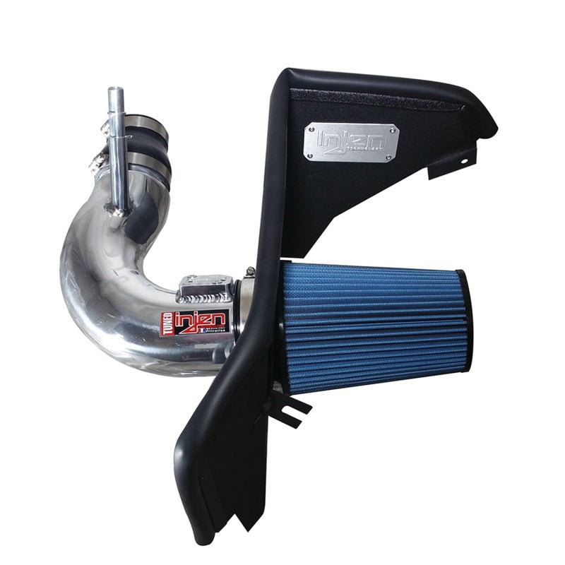 Injen 2016+ Chevy Camaro 2.0L Polished Power-Flow Air Intake System.