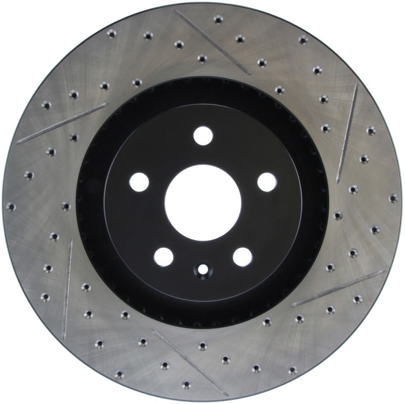 StopTech Drilled & Slotted Left Sport Brake Rotor for 2009 Cadillac CTS-V.