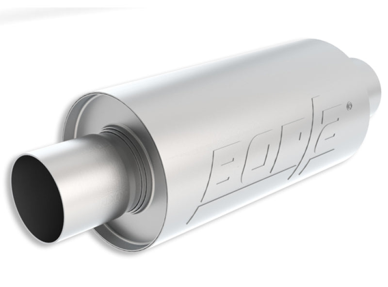 Borla Universal S-type 2.5in Inlet/Outlet Muffler.