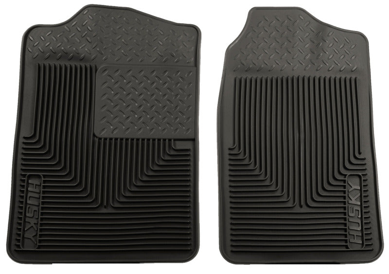 Husky Liners 88-98 Chevy/GMC C/K Series Truck/73-93 Dodge Ram Heavy Duty Black Front Floor Mats.