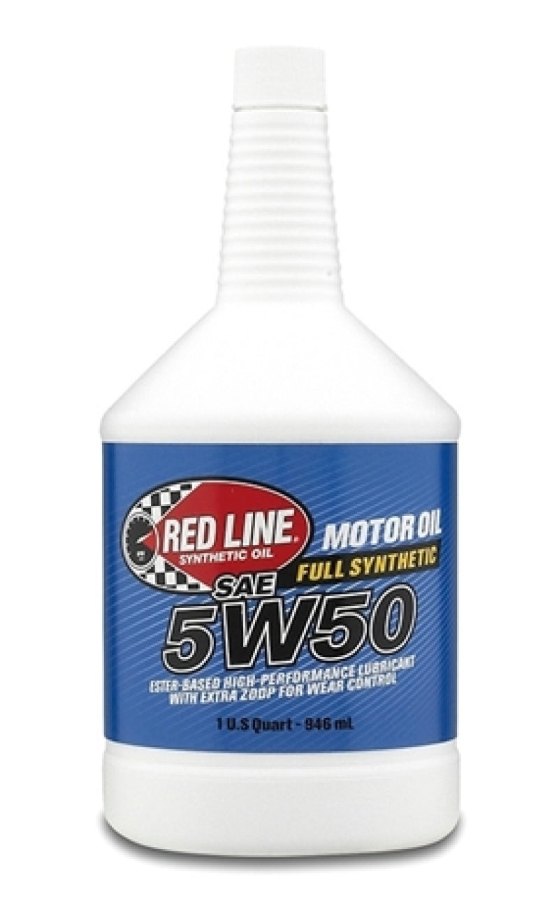Red Line 5W50 Motor Oil - Quart.