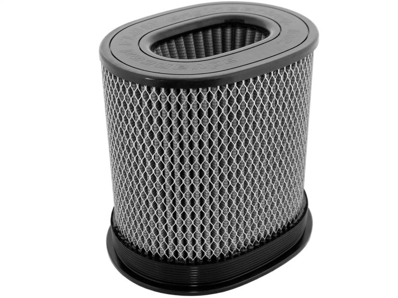 aFe MagnumFLOW HD Air Filters Pro Dry S Oval 7in X 4.75in F 9in X 7in T X 9H.
