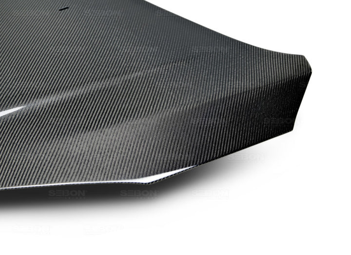 Seibon 12-13 Ford Focus RS-Style Carbon Fiber Hood.