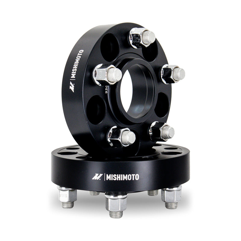 Mishimoto Wheel Spacers - 5X114.3 / 70.5 / 30 / M14 - Black.