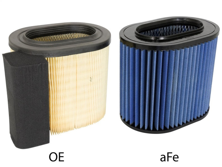 aFe MagnumFLOW Air Filters OER P5R Ford Diesel Trucks 2017 6.7L V8.