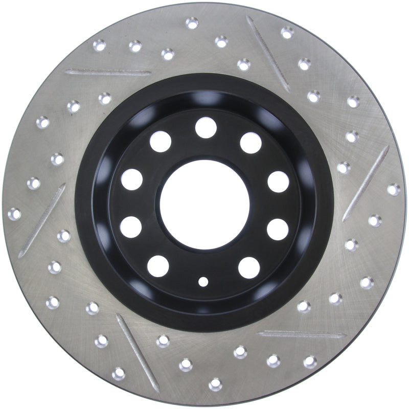 StopTech Slotted & Drilled Sport Brake Rotor.