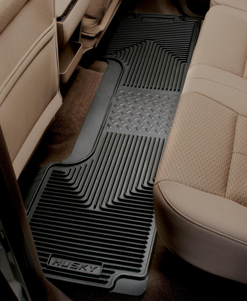 Husky Liners 94-01 Dodge Ram 1500/2500/3500/80-96 Ford Bronco Heavy Duty Black Front Floor Mats.